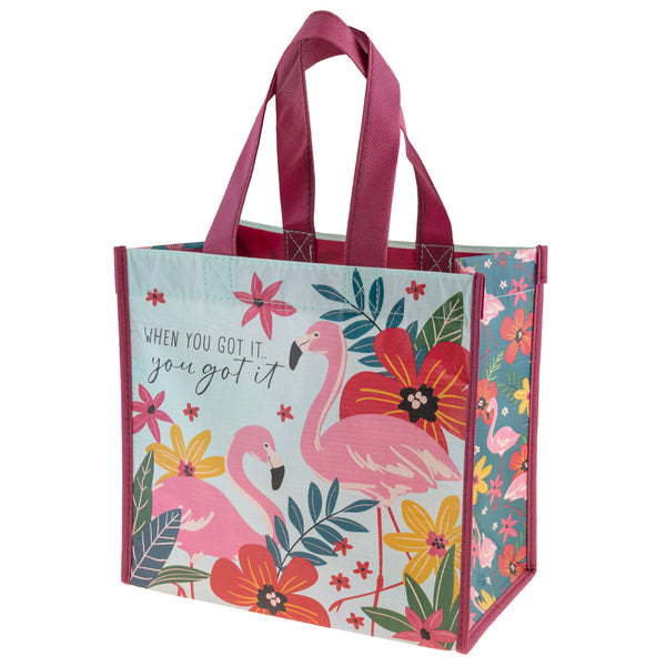 Flamingo Recycled Medium Gift Bag