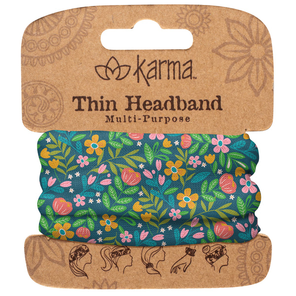Blue Meadow Thin Headbands Packaged View