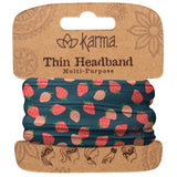 Strawberries Thin Headbands Packaged View