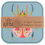Bugs Pulp Paper Coasters packaging view
