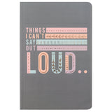 Things I can't say notebook