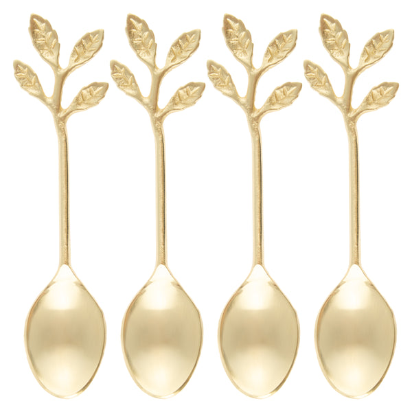 Gold Vine Appetizer Spoons