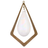 Pearl/Gold teardrop Florence Ornament