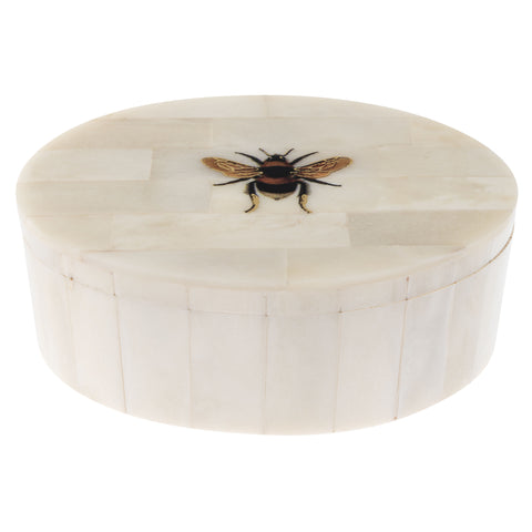 Bee oval bone box
