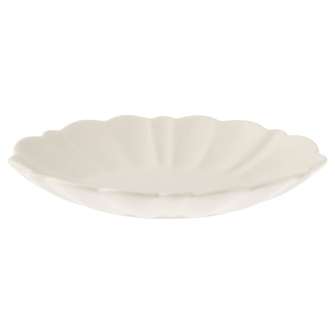 Scalloped Oval Dish