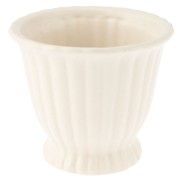 Small Fluted Pot