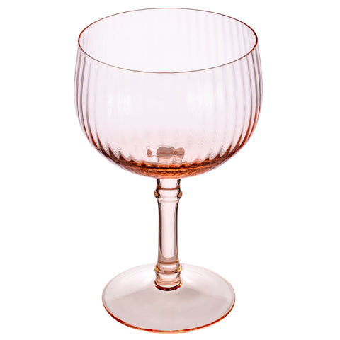Heirloom Rose Emma champagne coupe