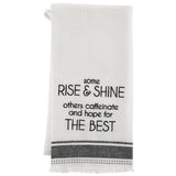 Rise & Shine Waffle Weave Tea Towels