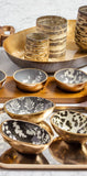 Gold Trays with votives 