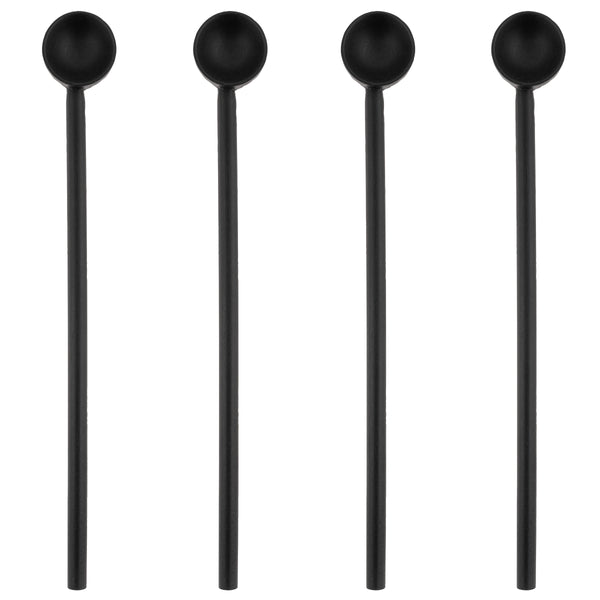 Large black wood spoon sets