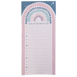 Rainbow long magnetic notepad