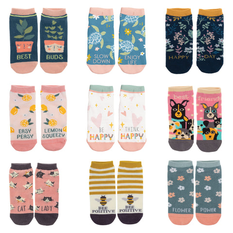 Ankle sock assortment variables view