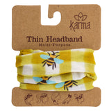 Bee Hive Thin Headbands Packaged View