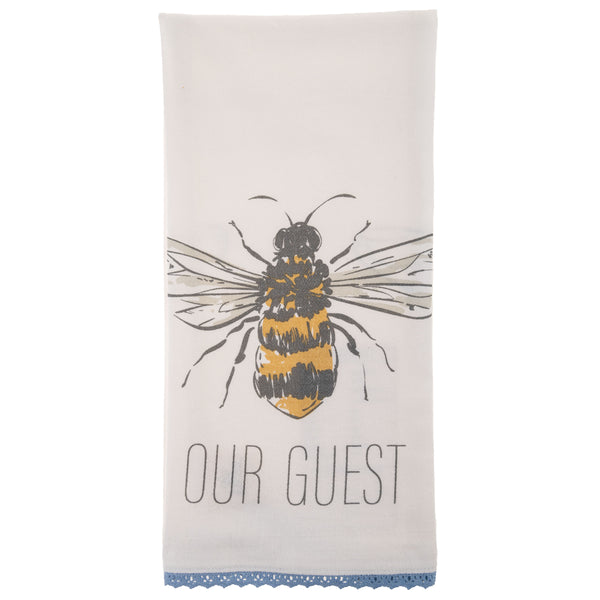 Bee Flour Sack Tea Towel