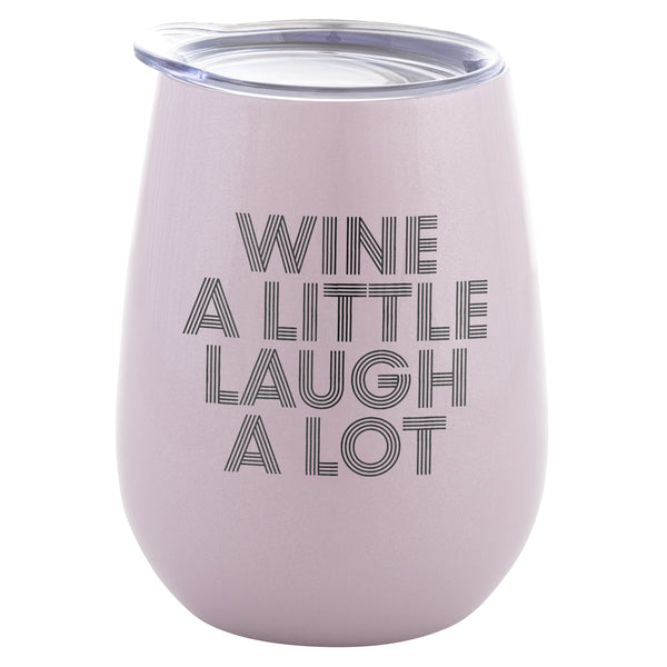 Wine a Little Stainless Steel Wine Tumbler