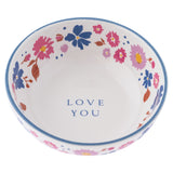 I love you colorful ring bowl