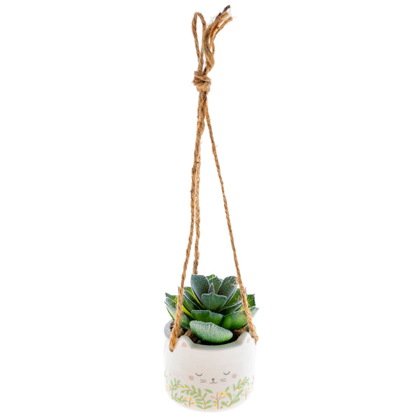 Cat Shaped Hanging Succulent Pot