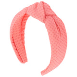 Pink knot headbands