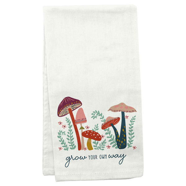 Mushroom Flora Tea Towels