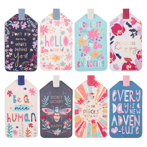Luggage Tag Assortment variables view