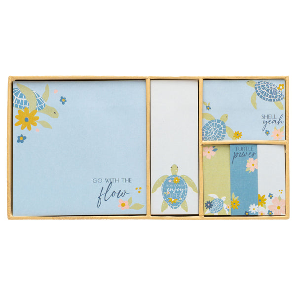 Turtle boxed sticky note sets