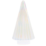 Small Iridescent Pearl Fluted Mercury Glass Trees