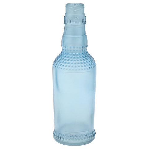 Blue Frosted Bottle