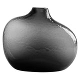 Small grey organic shape vase
