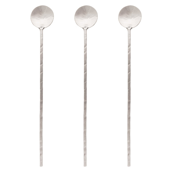 Medium silver Catalina Stirring Spoons