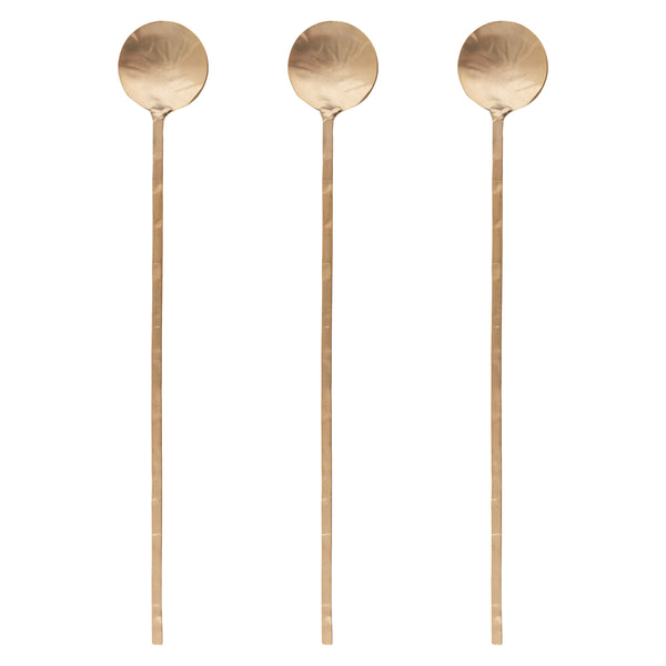 Medium gold Catalina Stirring Spoons