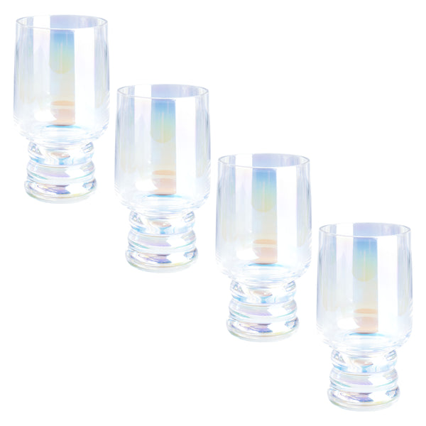Café clear luster Lexi collection set of 4
