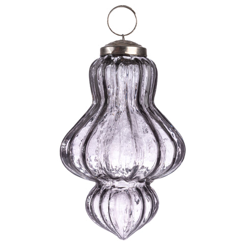 Smoke Finial Glass Ornament