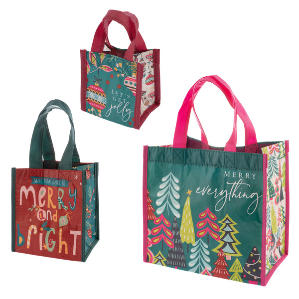 Merry Everything Holiday Recycled Gift Bags