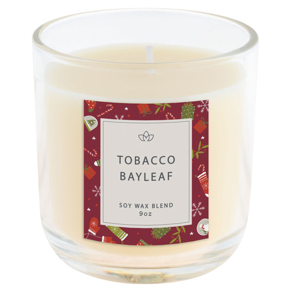 Stocking/tobacco bayleaf boxed candle 