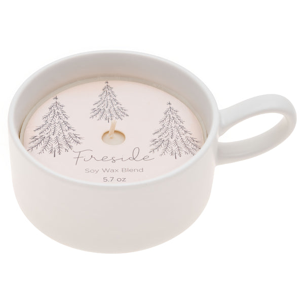 Christmas Tree / Fireside Scented Ceramic Candles
