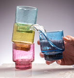 Stacking Glasses with water