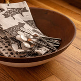 BOWL WITH ENAMEL BASE