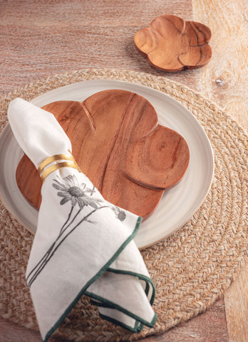 Flower Coasters