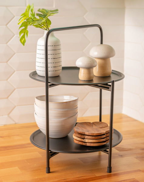 Metal Tray Stand