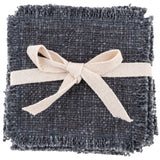Slate Double Stitch Coaster packaged view