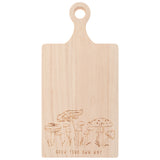 Mushroom Etched Cutting Board