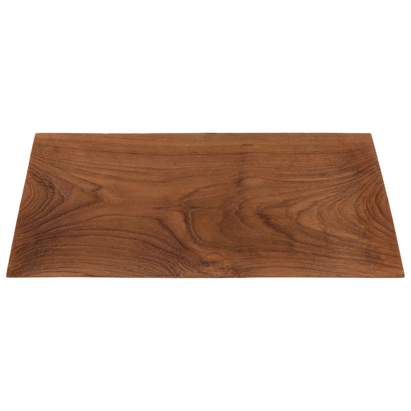 Large bali teak rectangular tray 