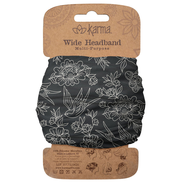 Sparrow Wide Headbands Packaged View