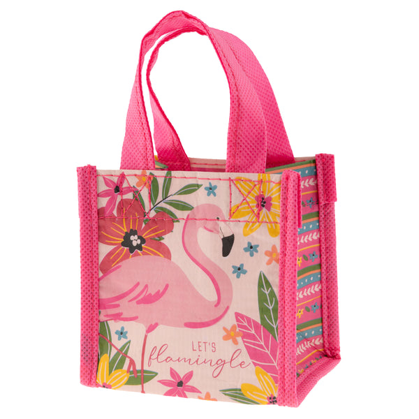 Flamingo Recycled Tiny Gift Bag