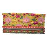 Lime Floral Thin Headbands 