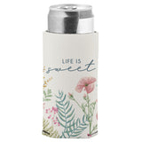 Life is Sweet Slim Can Cooler