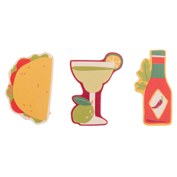 Taco Shaped Magnetic Chip Clips
