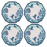Hummingbirds melamine salad plates