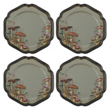 Midnight meadows melamine salad plates