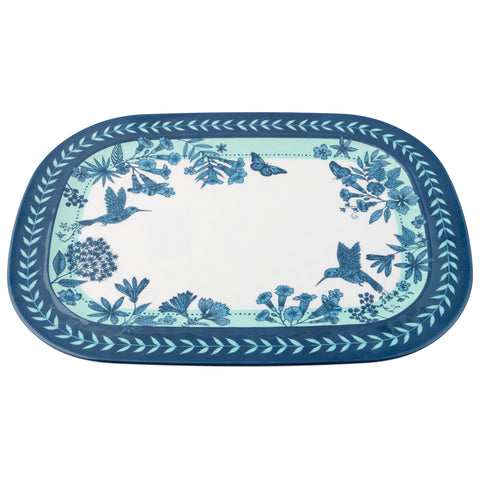 Hummingbirds Melamine Serving Tray